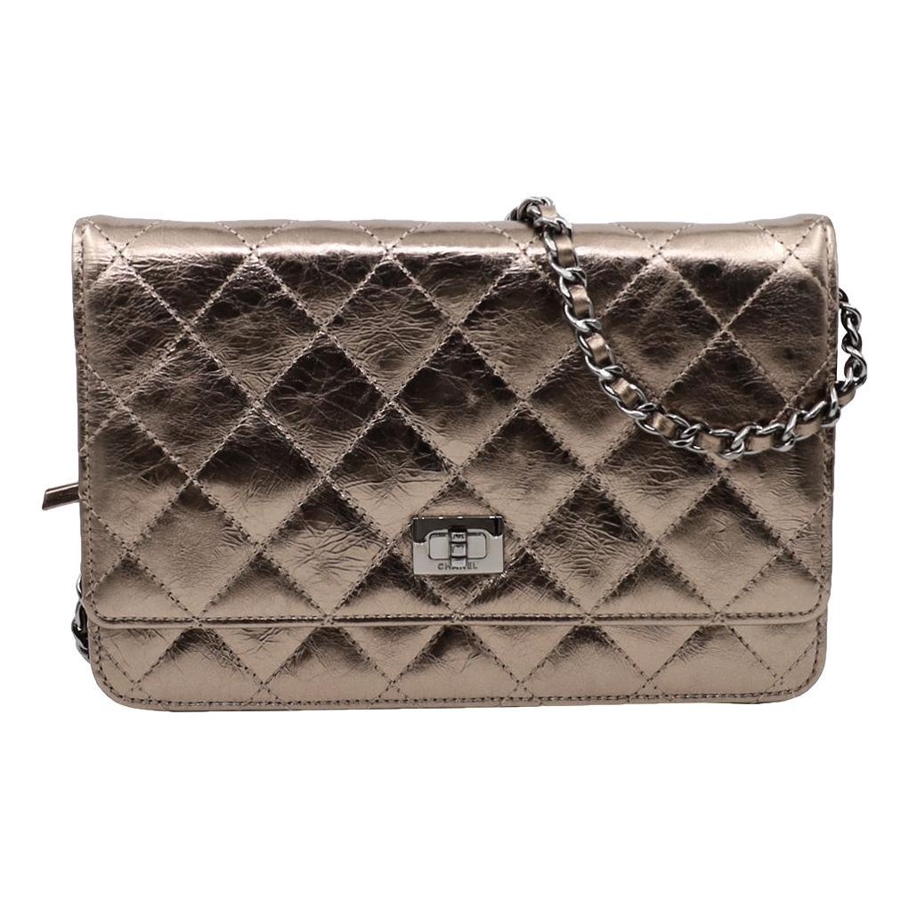 Wallet On Chain 2.55 leather handbag
