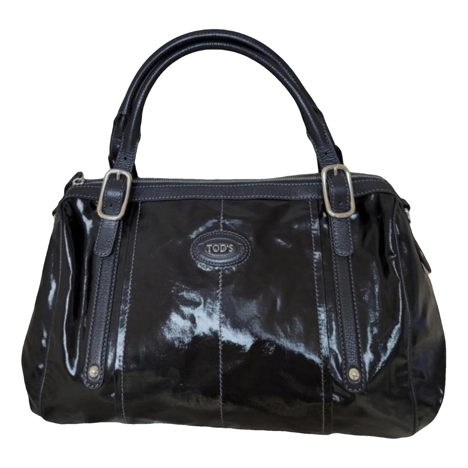 Tod's Patent leather tote
