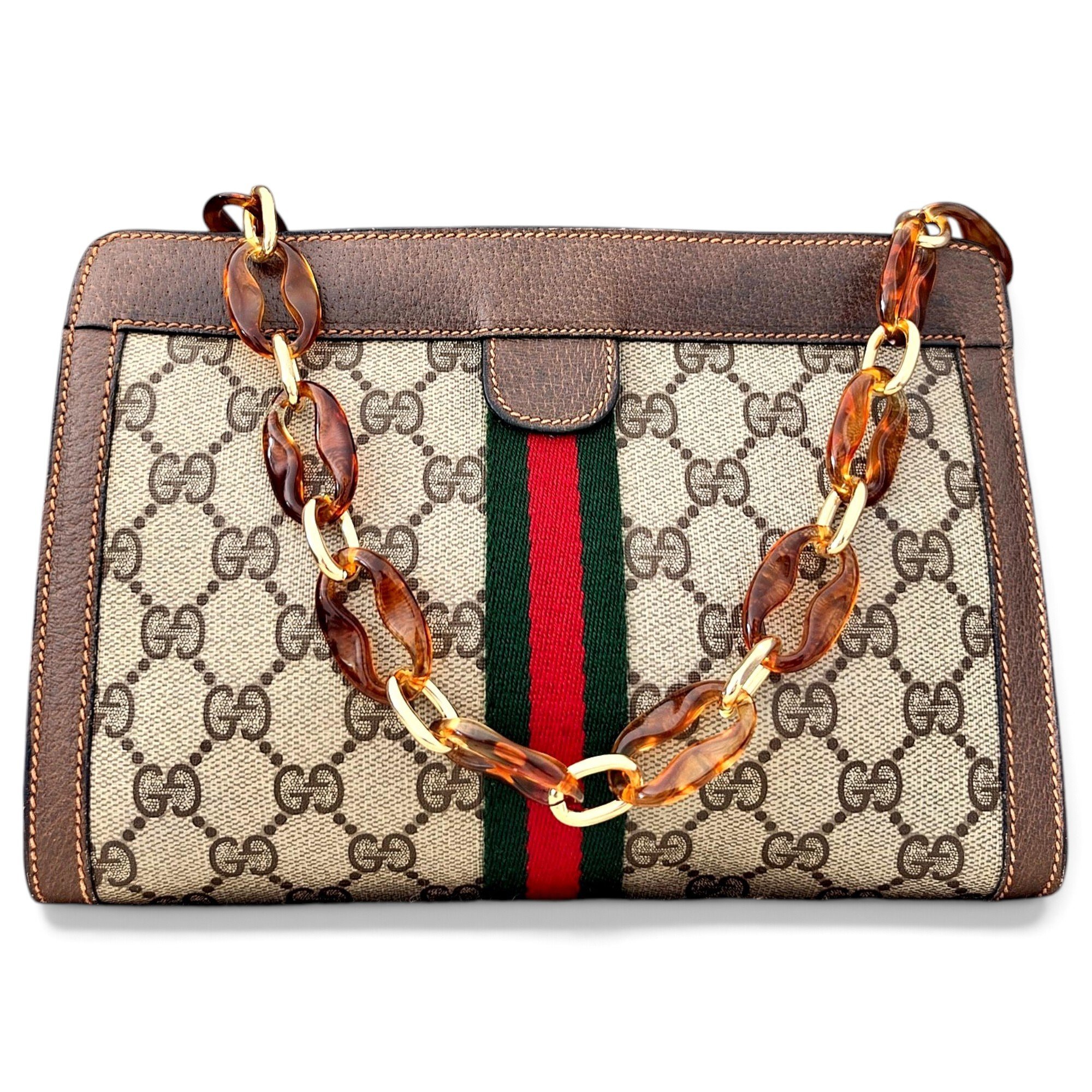 Ophidia leather handbag