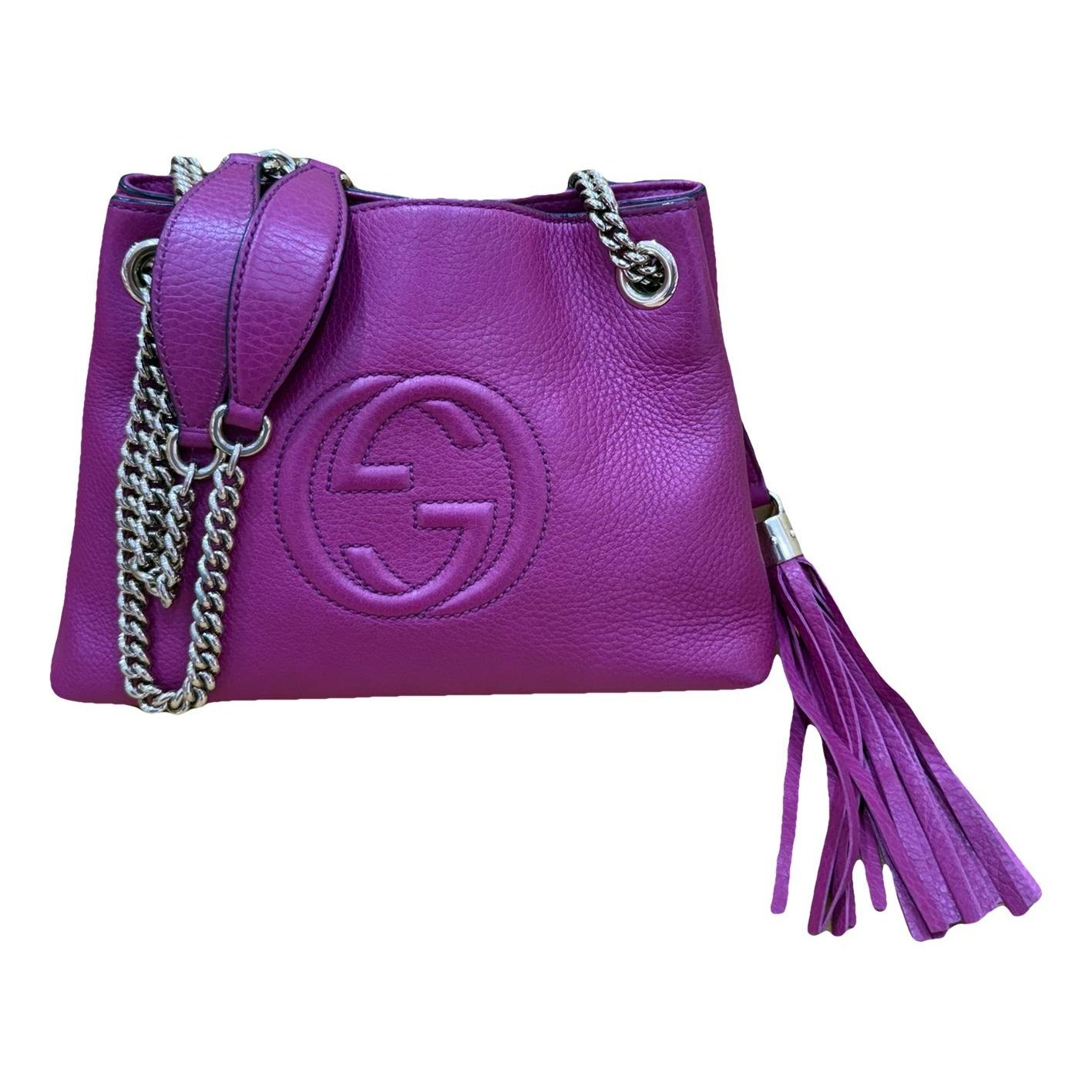 Soho Double Chain leather handbag