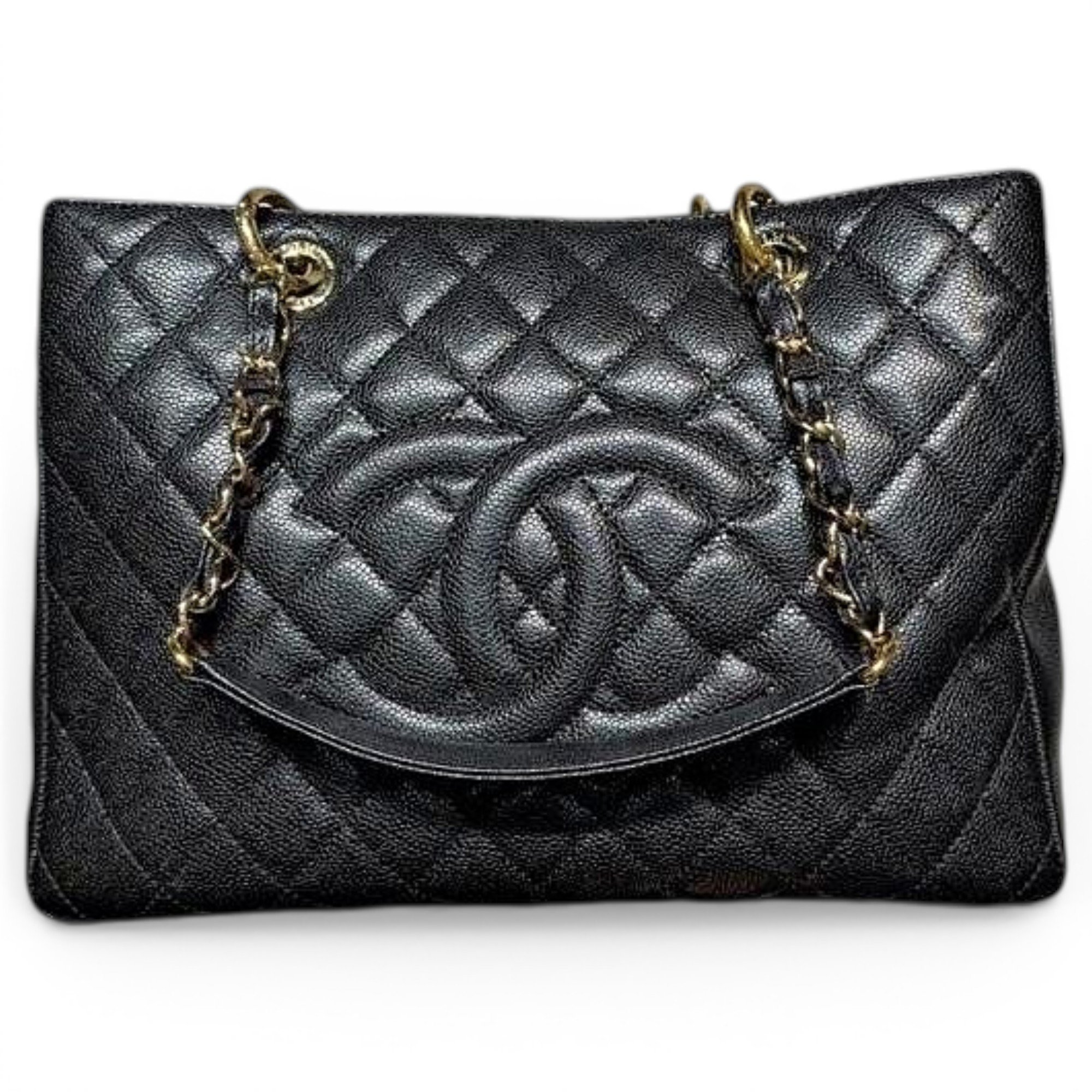 Grand shopping leather handbag