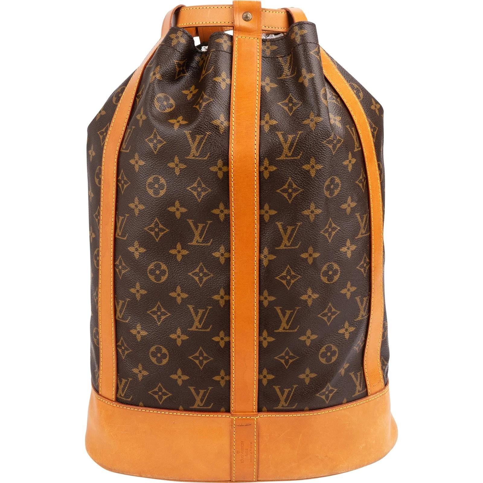 Randonnée leather backpack