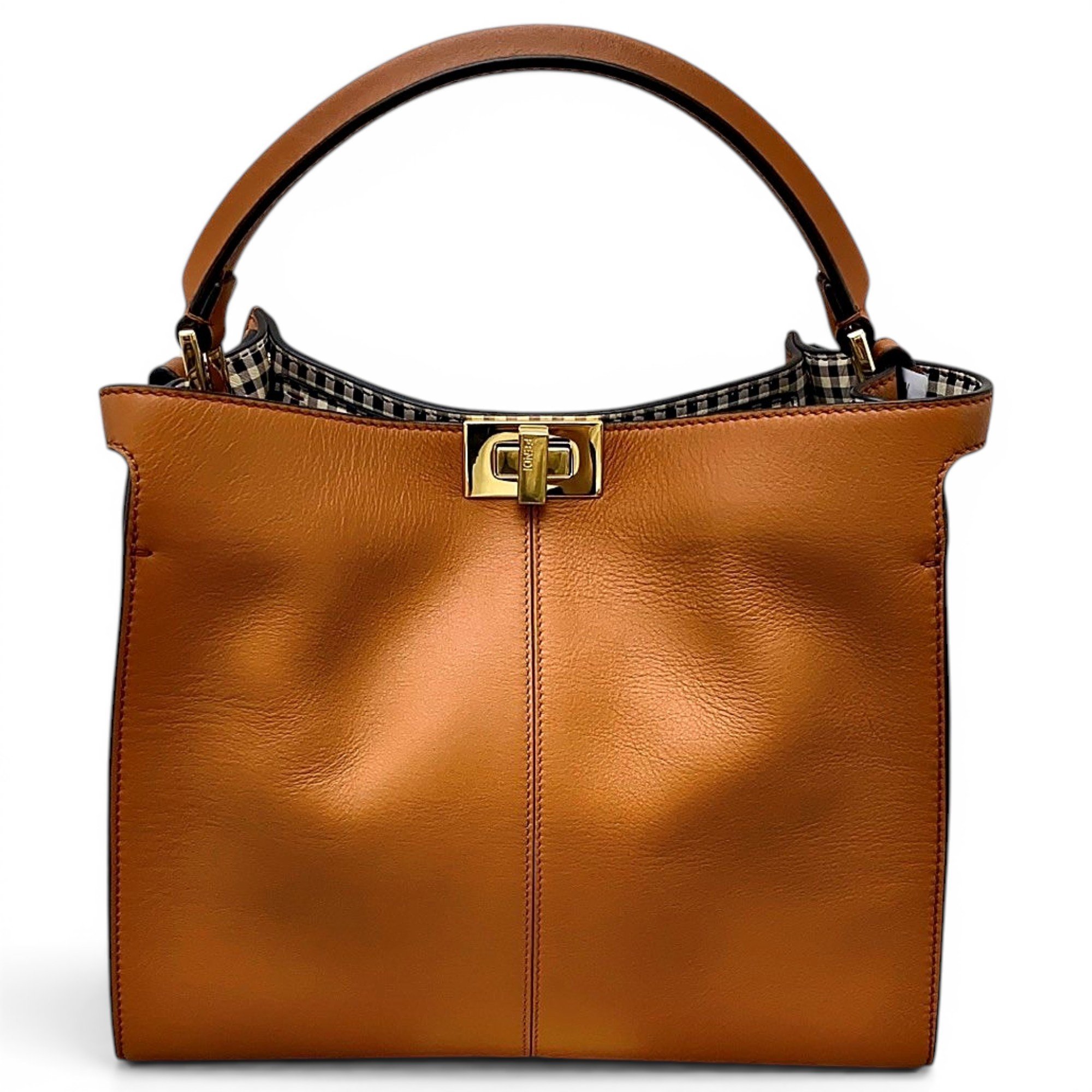 Peekaboo X-Lite leather handbag