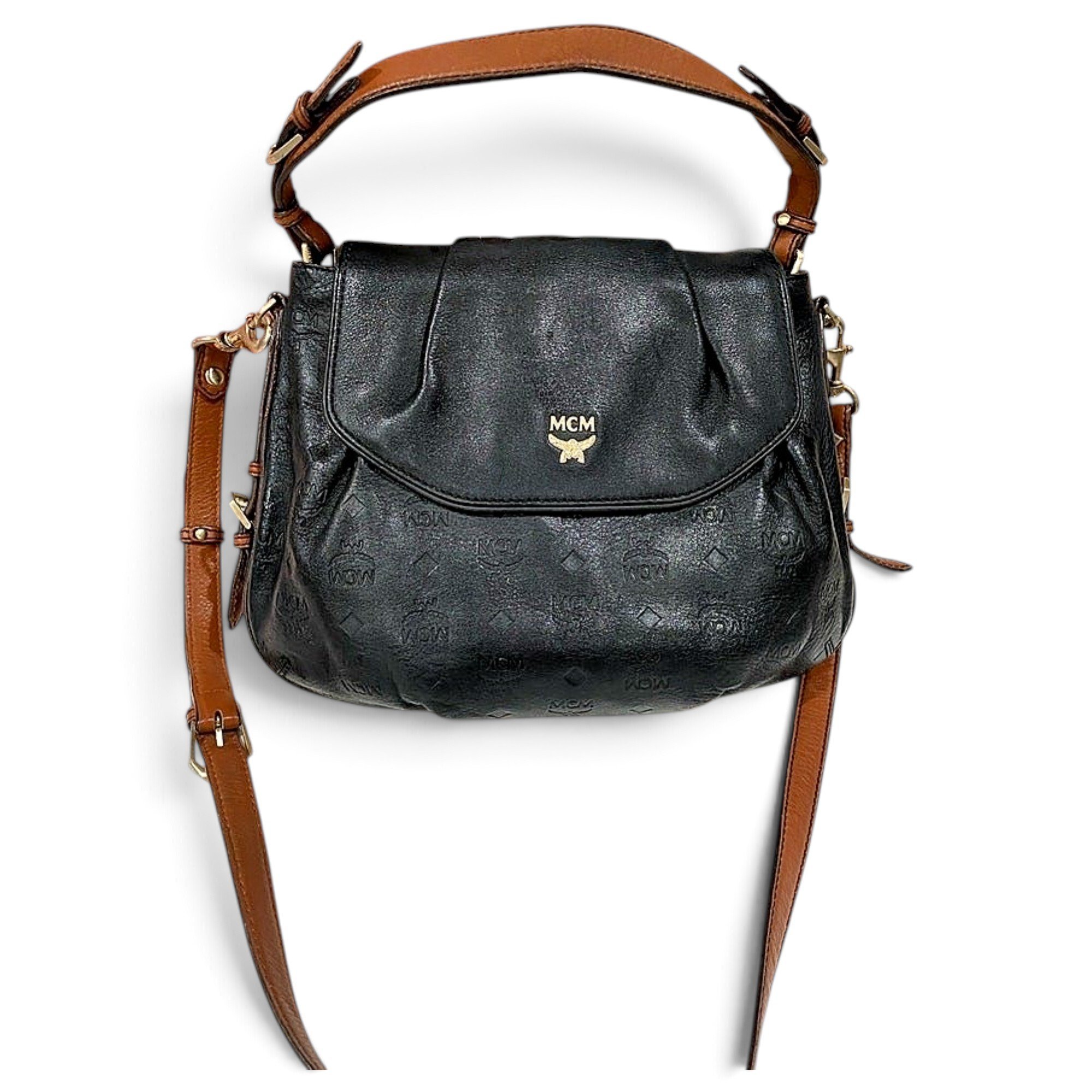 Leather crossbody bag