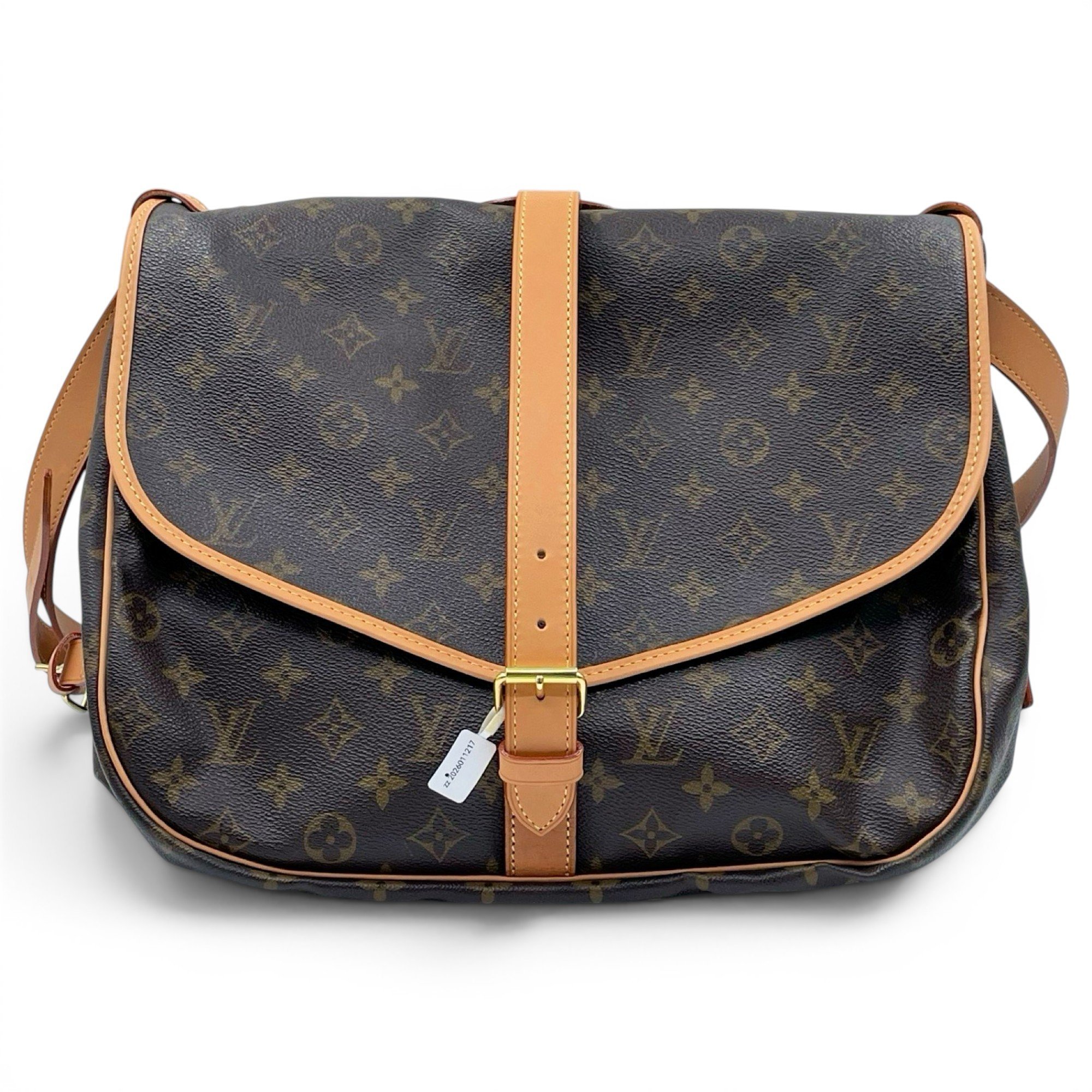 Saumur leather crossbody bag