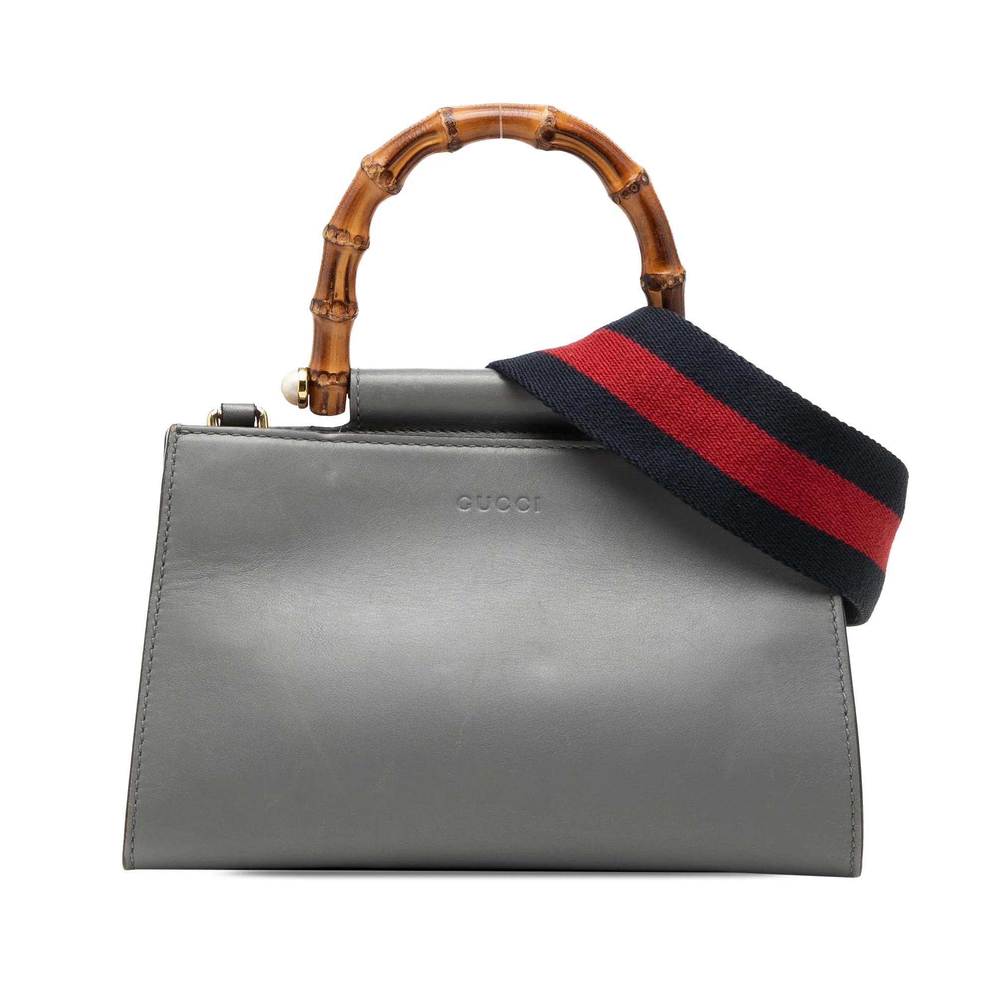 Bamboo leather satchel