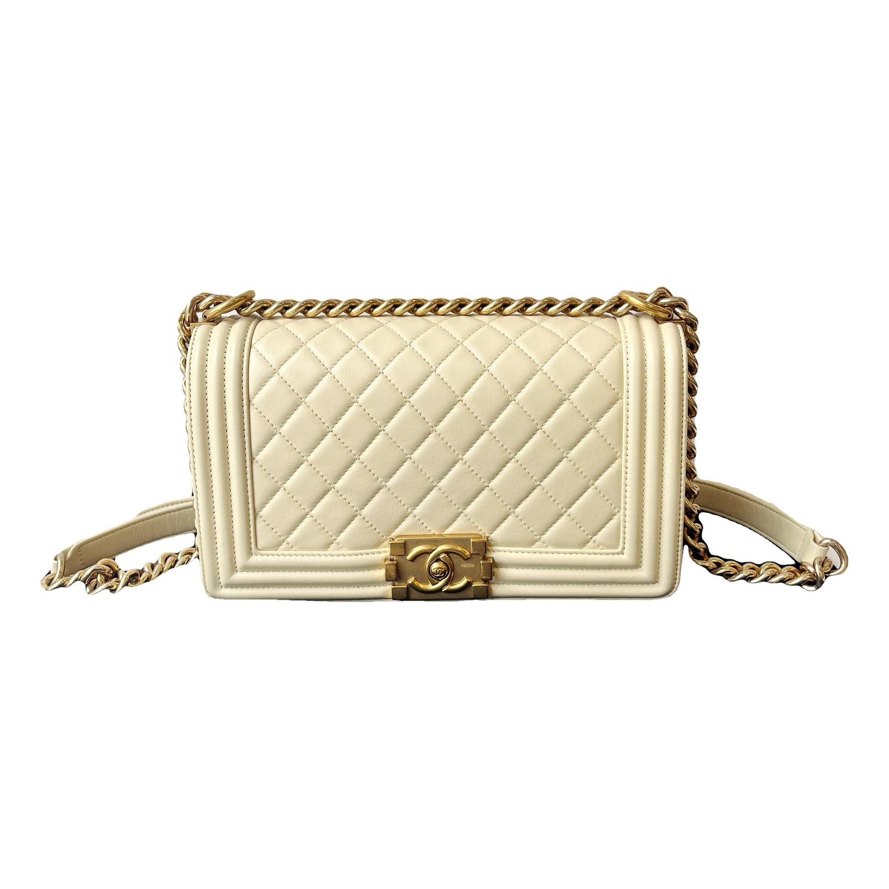 Boy leather crossbody bag