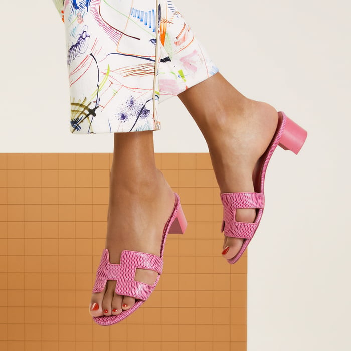 Rose Pétale Oasis Sandal