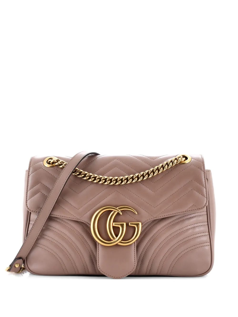 GG Marmont Flap Bag Matelasse Leather Medium shoulder bag