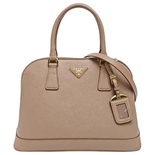 Promenade leather handbag
