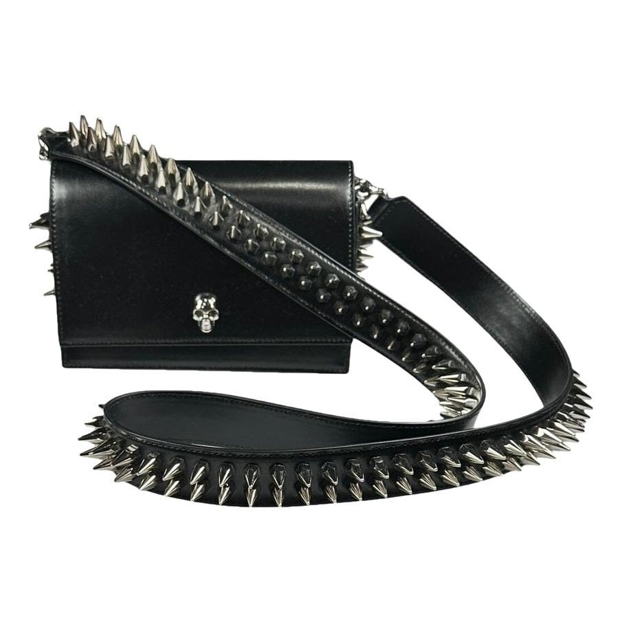 Alexander McQueen Skull leather crossbody bag