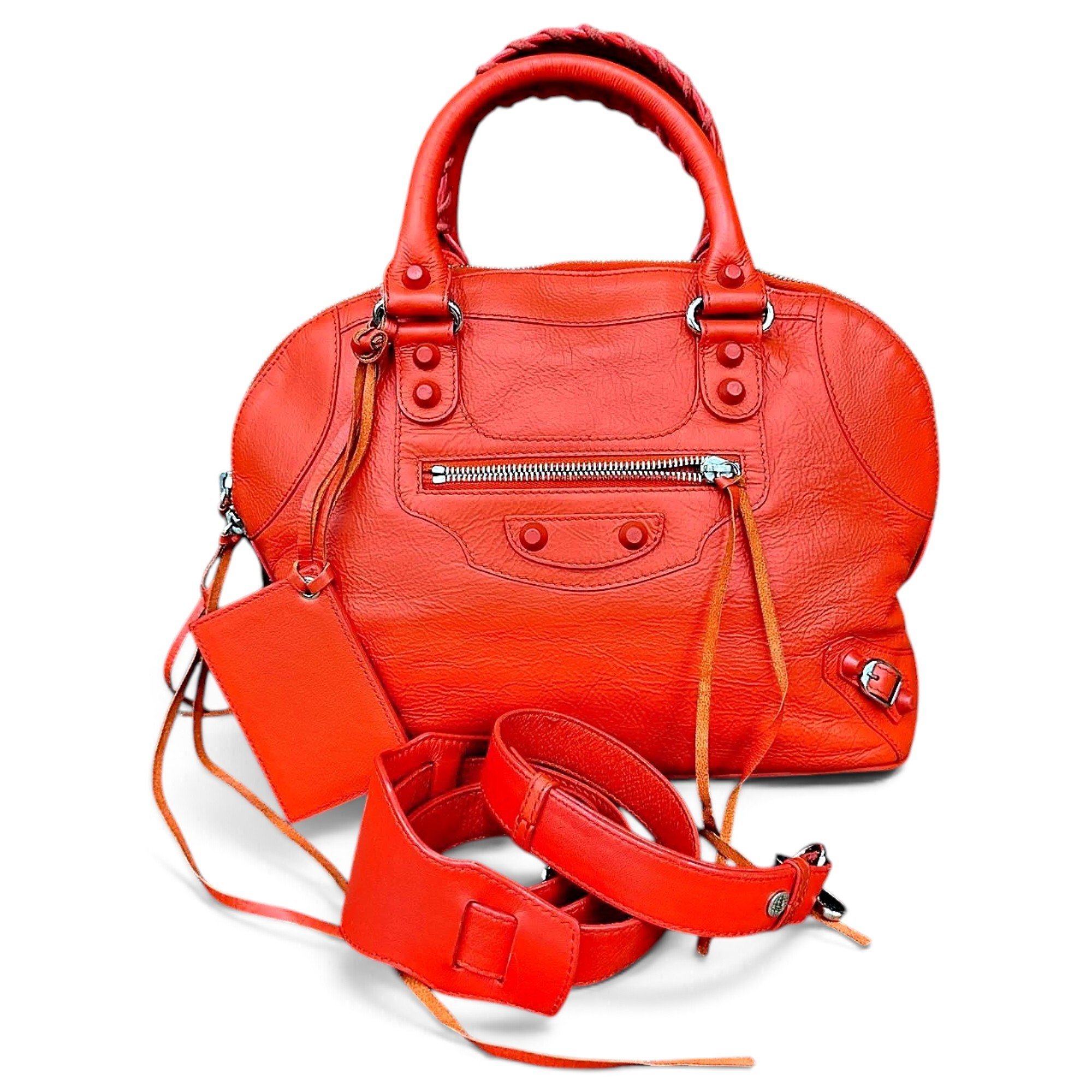Day leather handbag