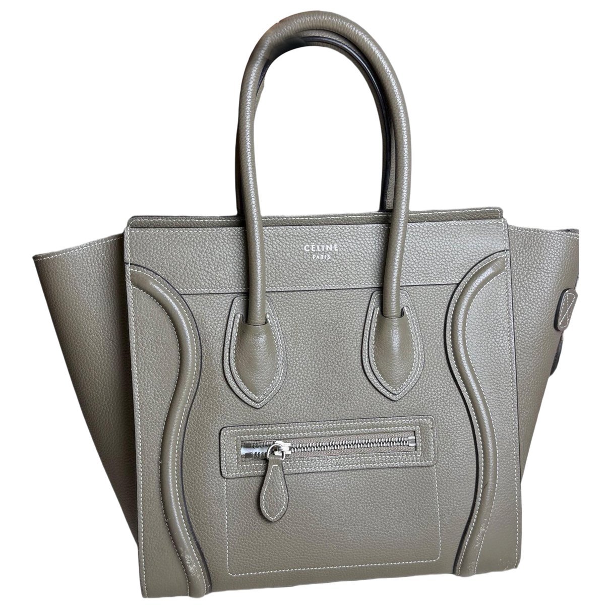 Luggage leather handbag