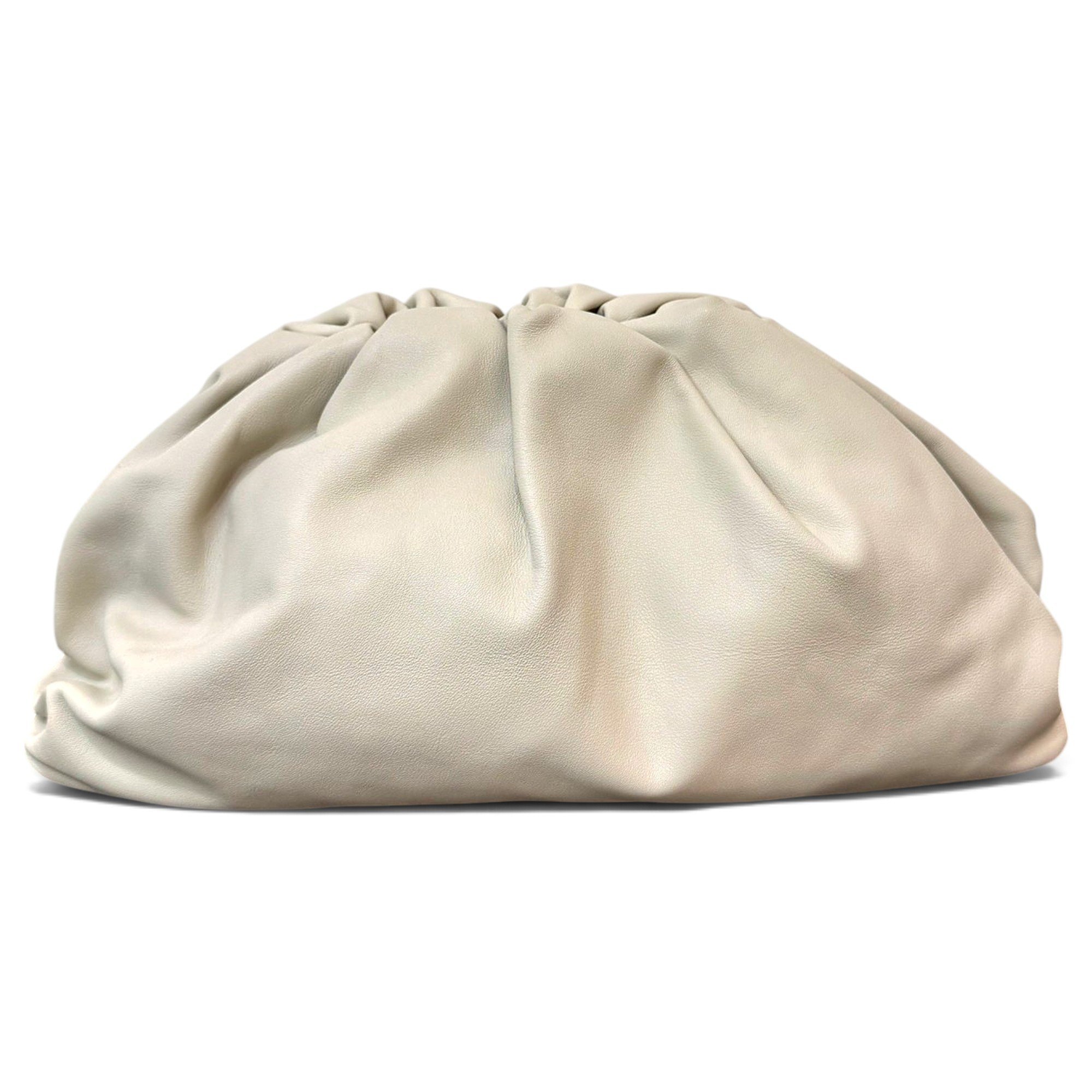 Pouch leather handbag