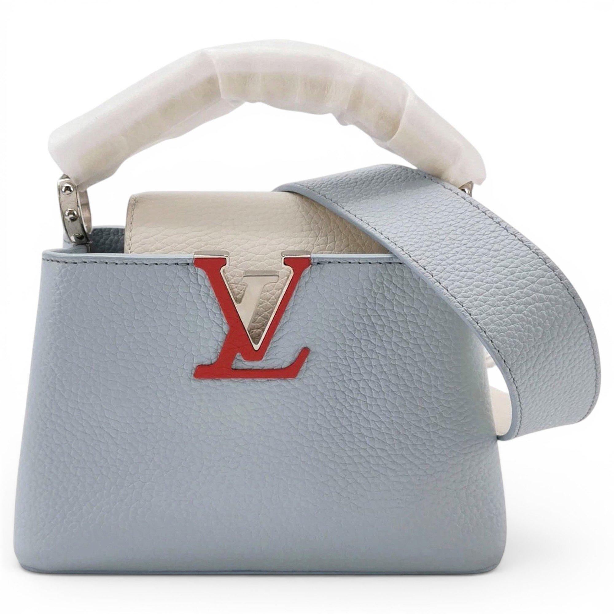 Capucines leather handbag