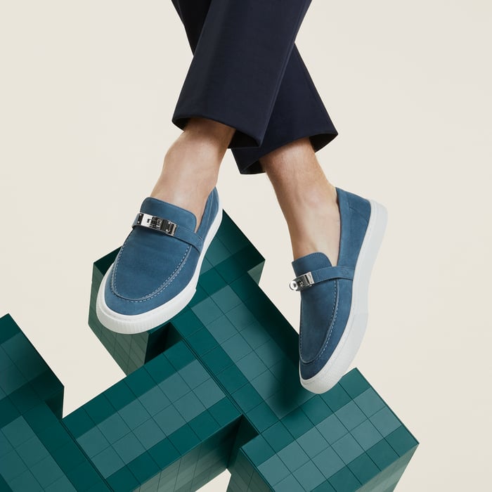 Bleu Turquin Game Slip-on Sneaker