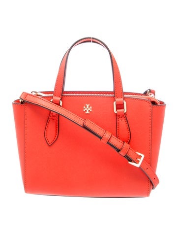 Tory Burch Saffiano Leather Top Handle Bag