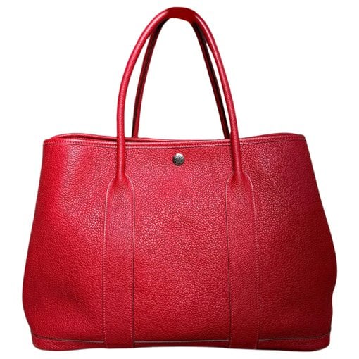 Garden Party leather tote