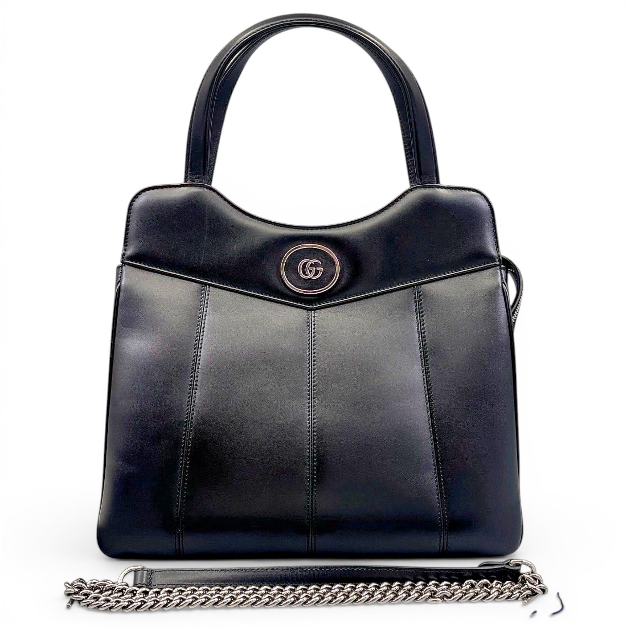 Leather handbag