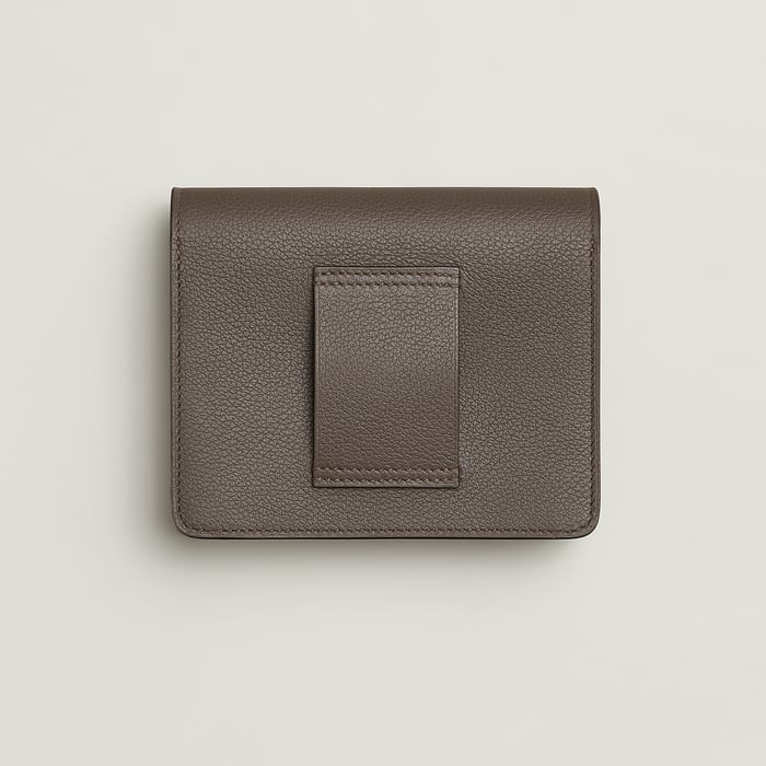 Gris Étain Roulis Slim Wallet