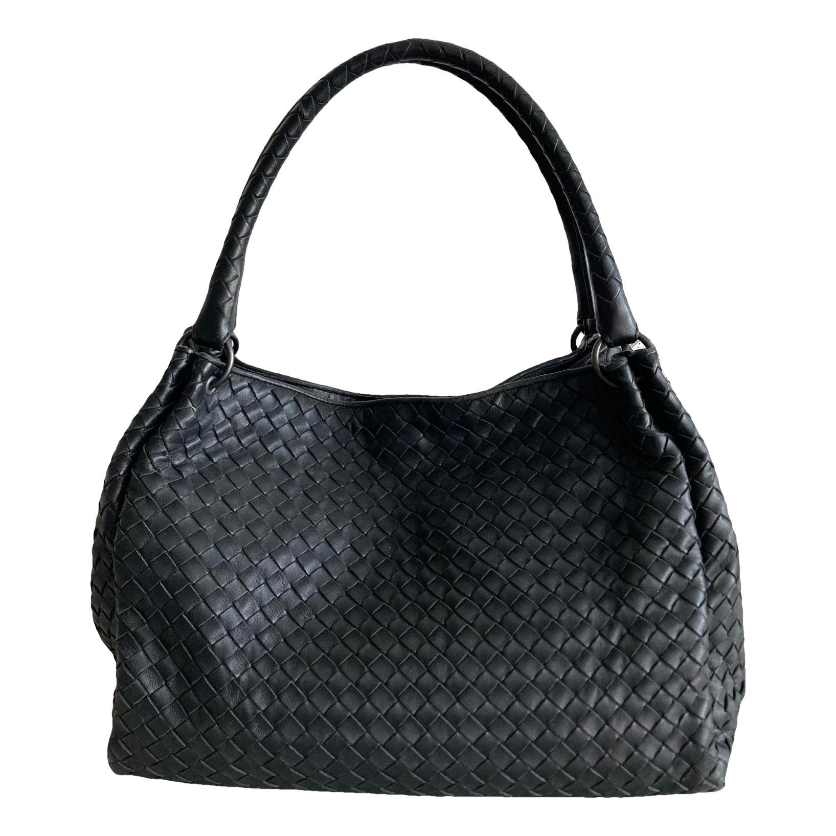 Parachute leather handbag