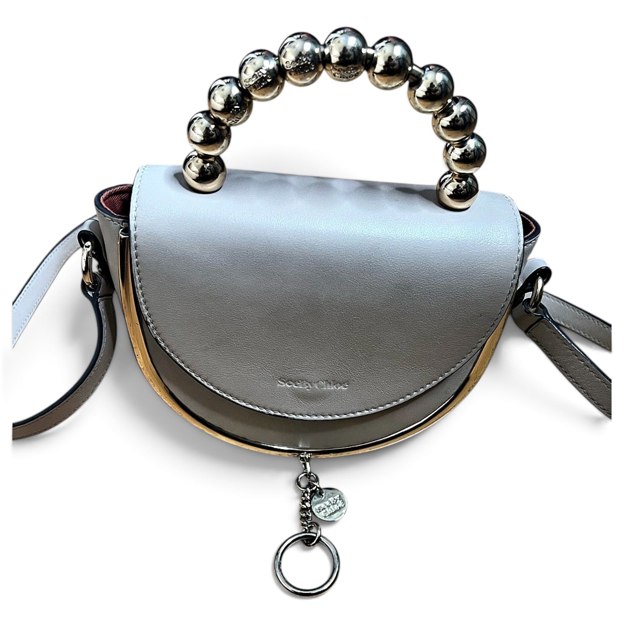 Leather crossbody bag