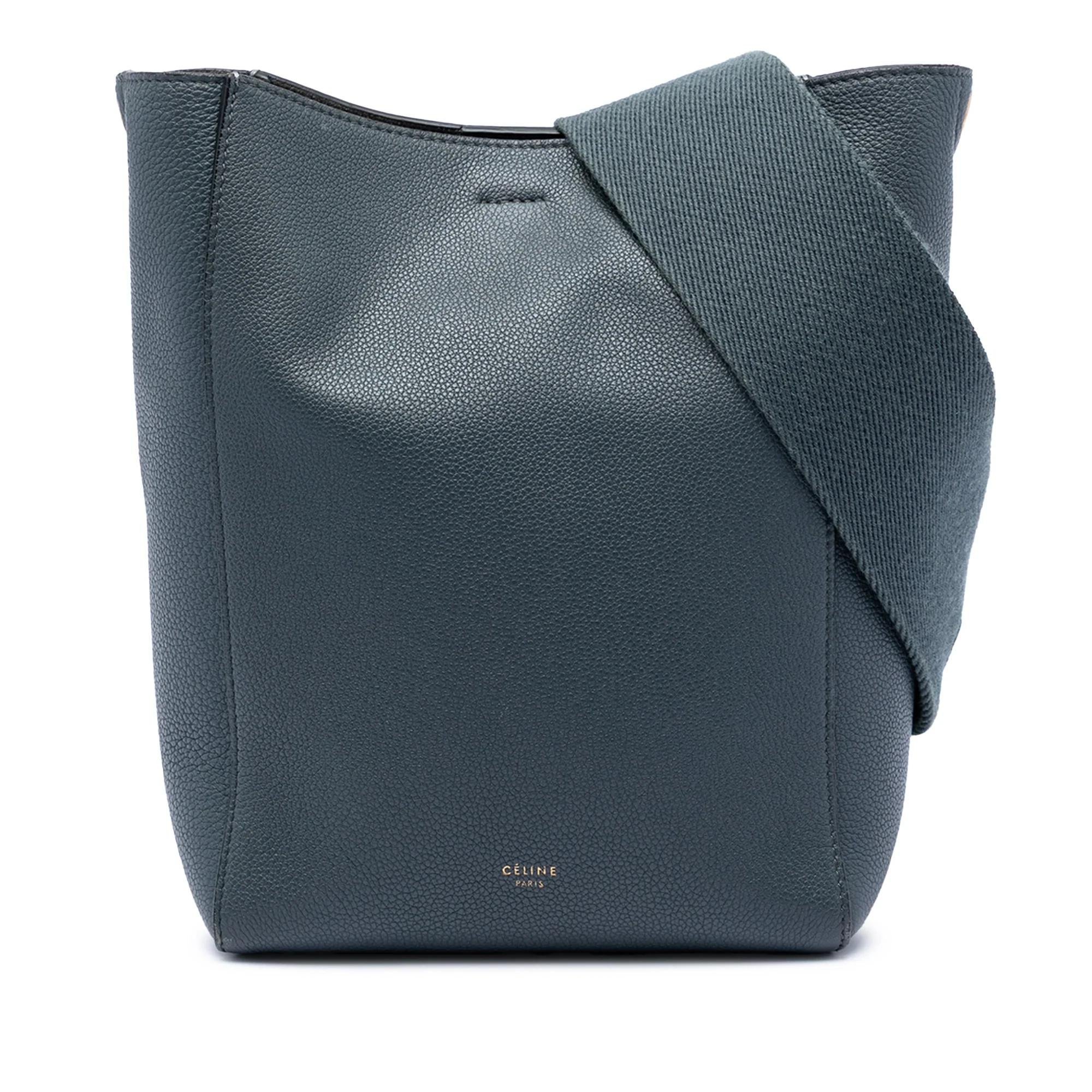 Seau Sangle pony-style calfskin handbag