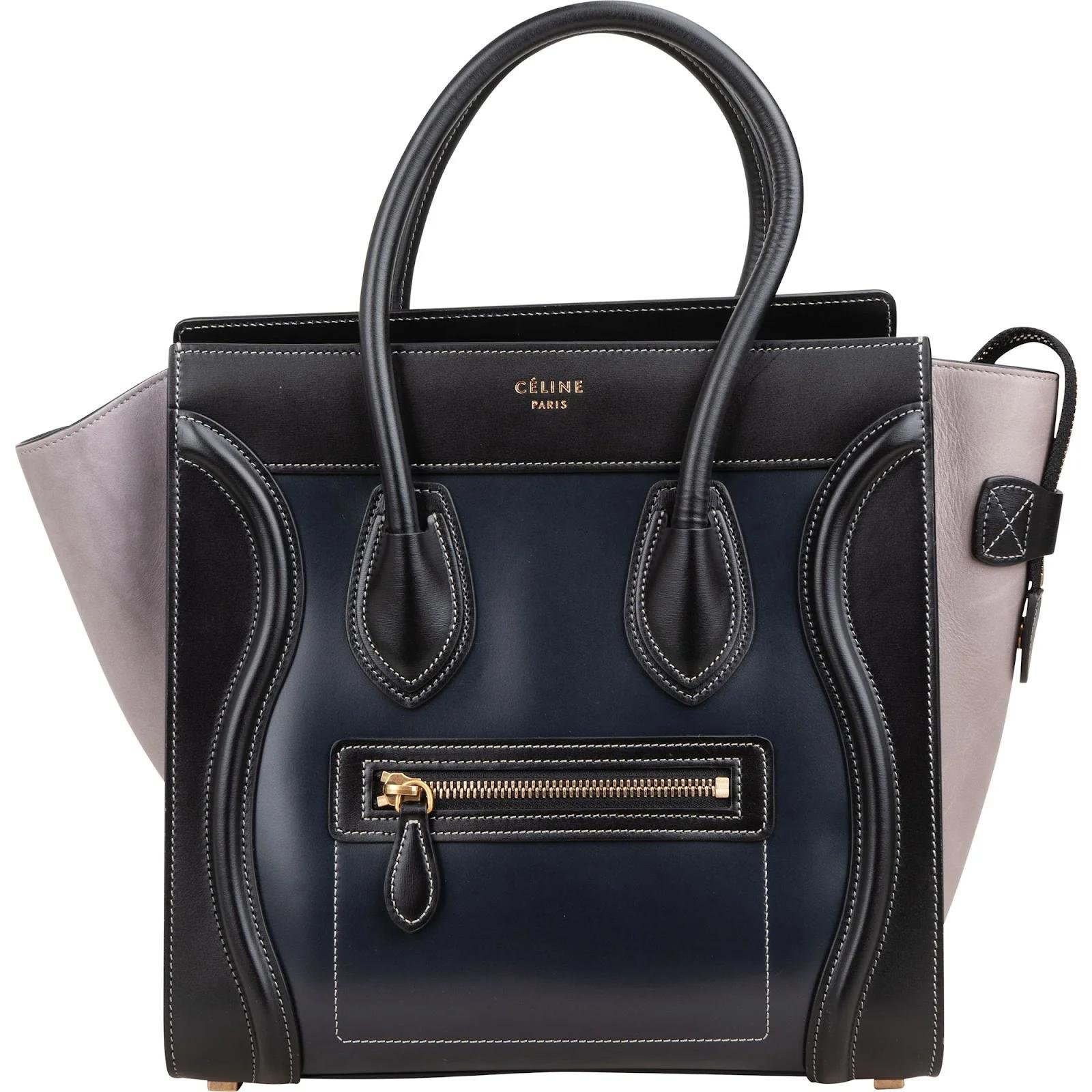 Luggage leather handbag