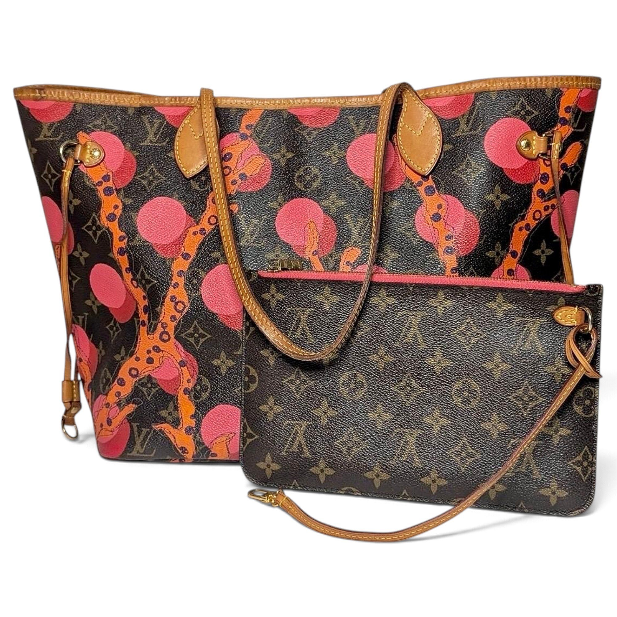 Neverfull leather tote