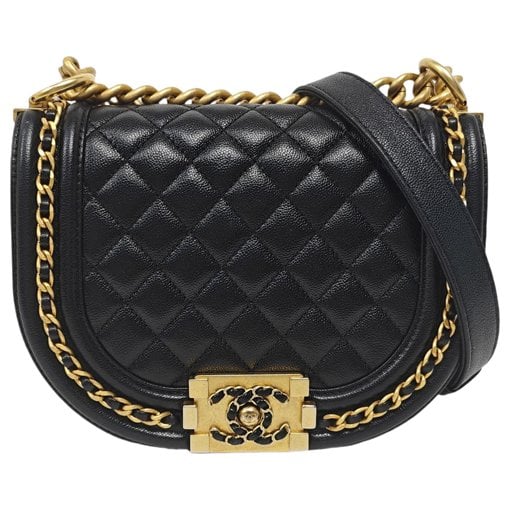 Leather crossbody bag