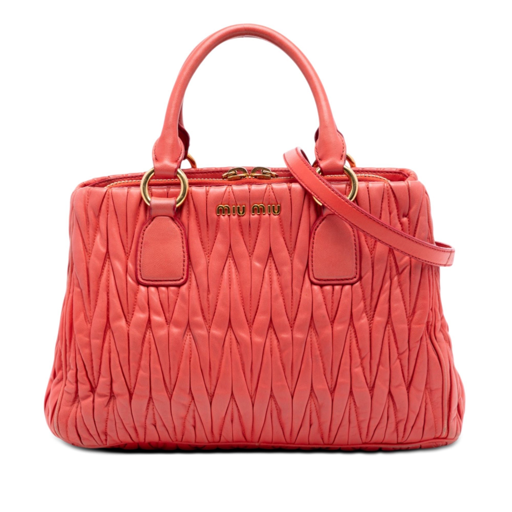 Leather satchel