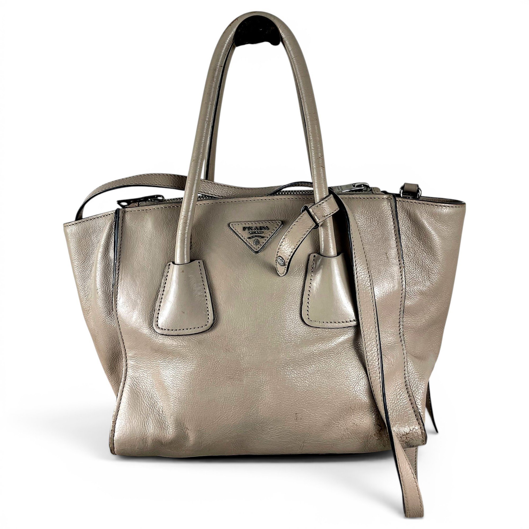 Galleria leather handbag