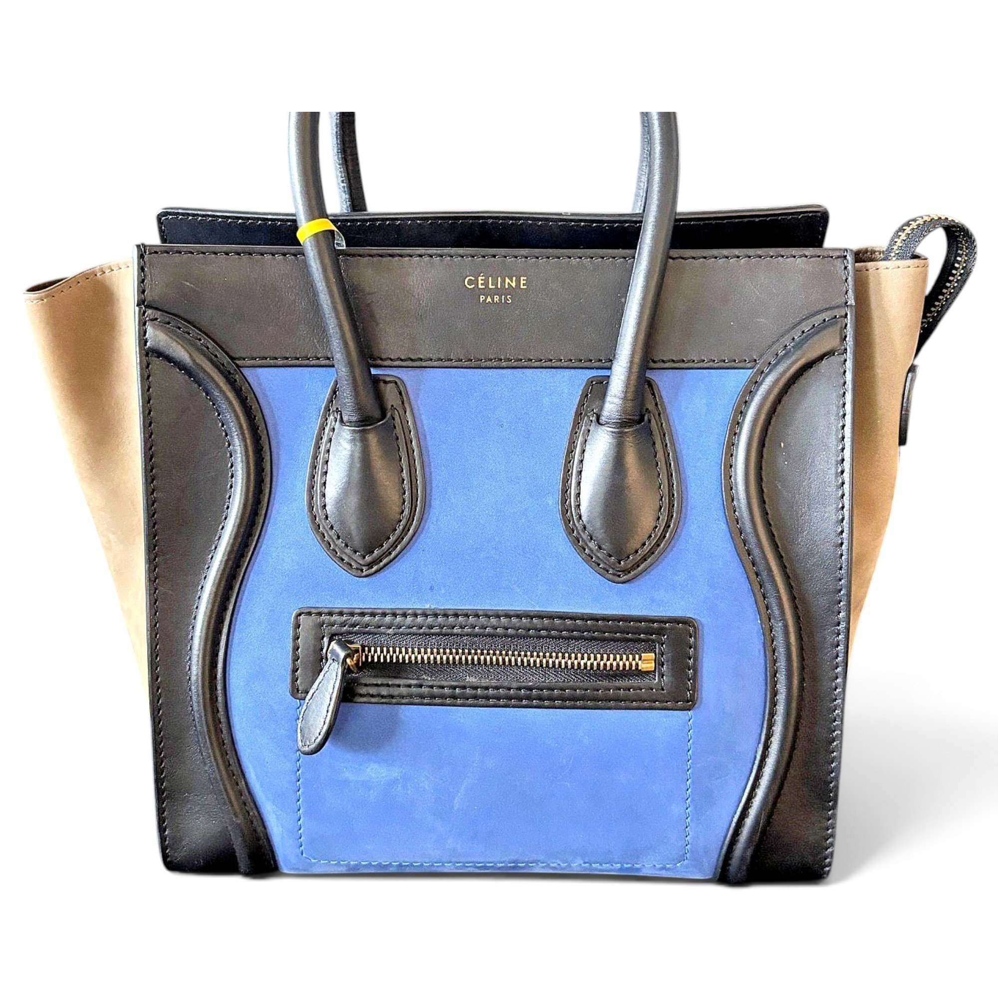 Luggage leather handbag