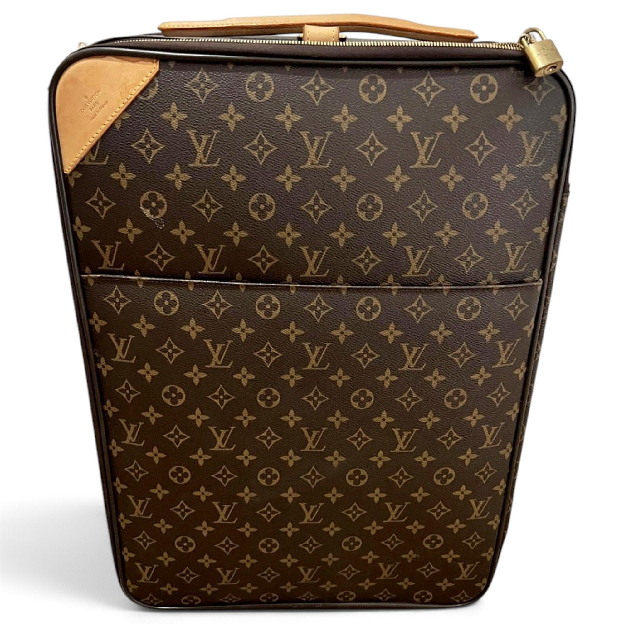 Pegase leather travel bag