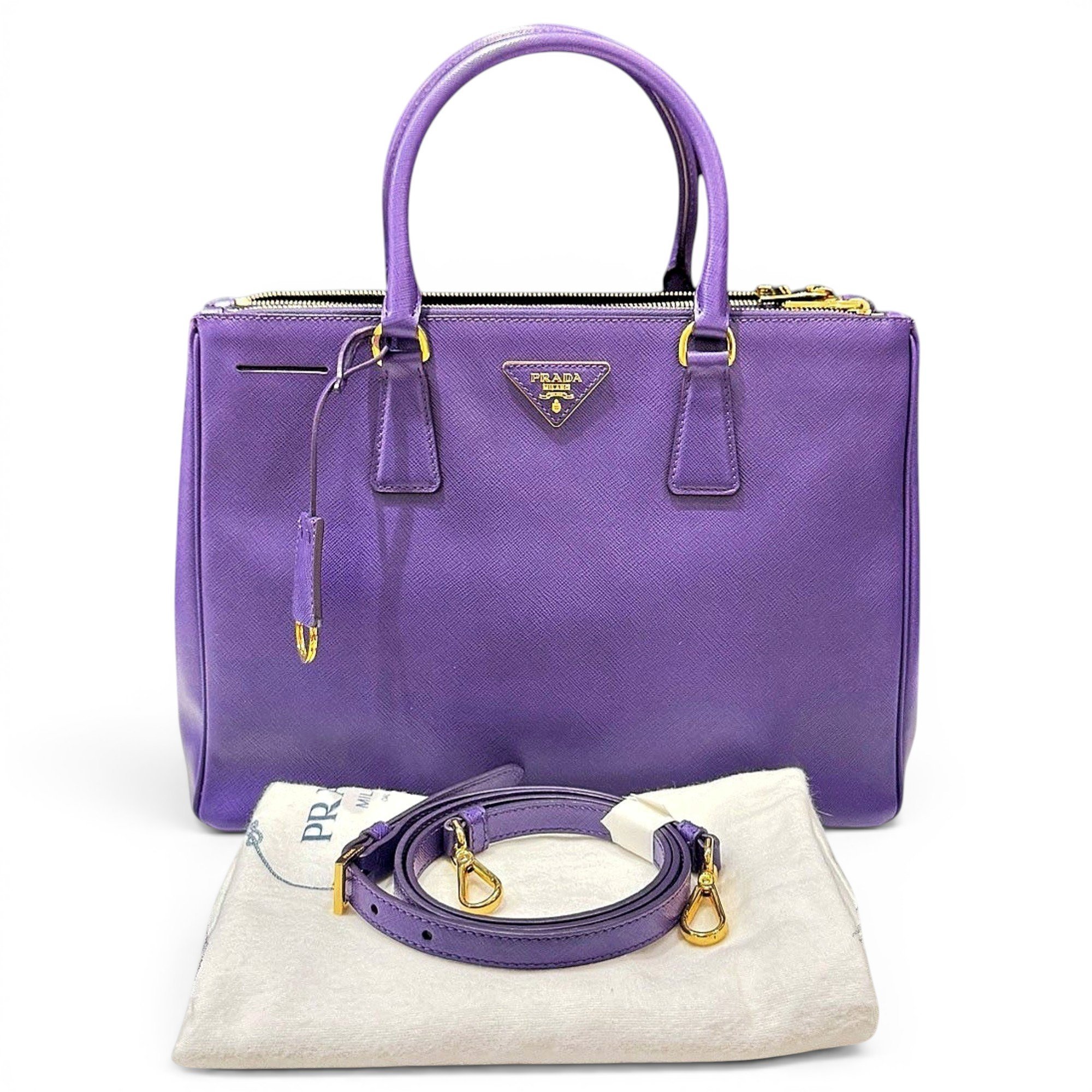 Galleria leather handbag
