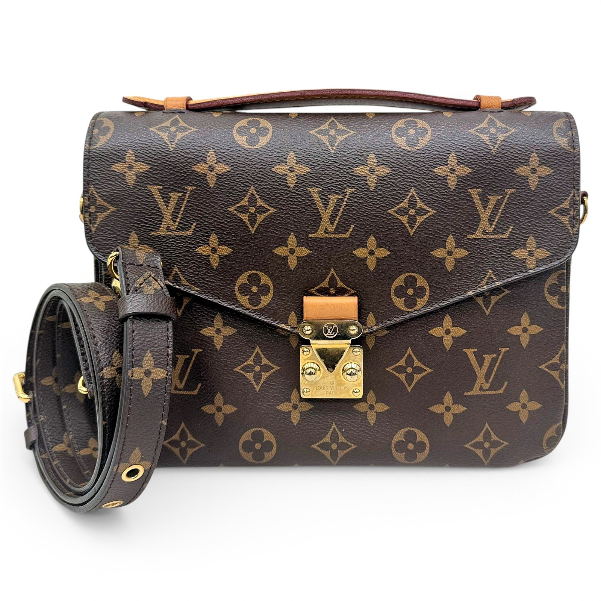 Metis leather crossbody bag