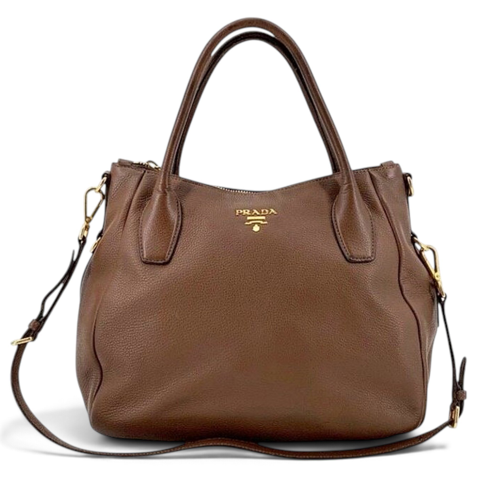 Leather tote