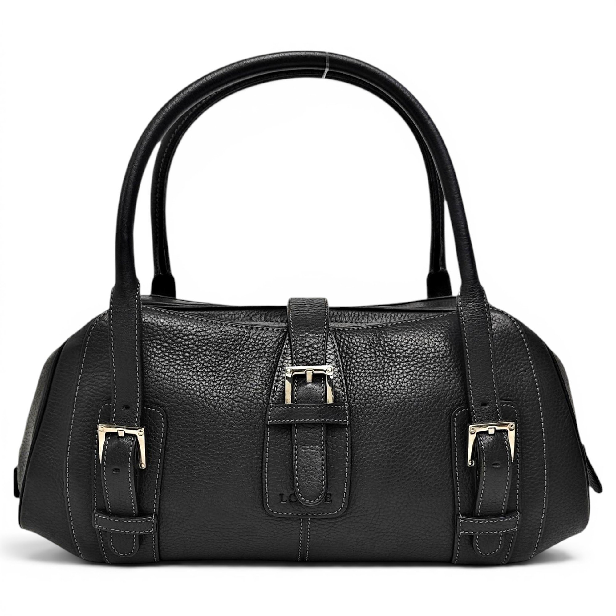 Leather tote