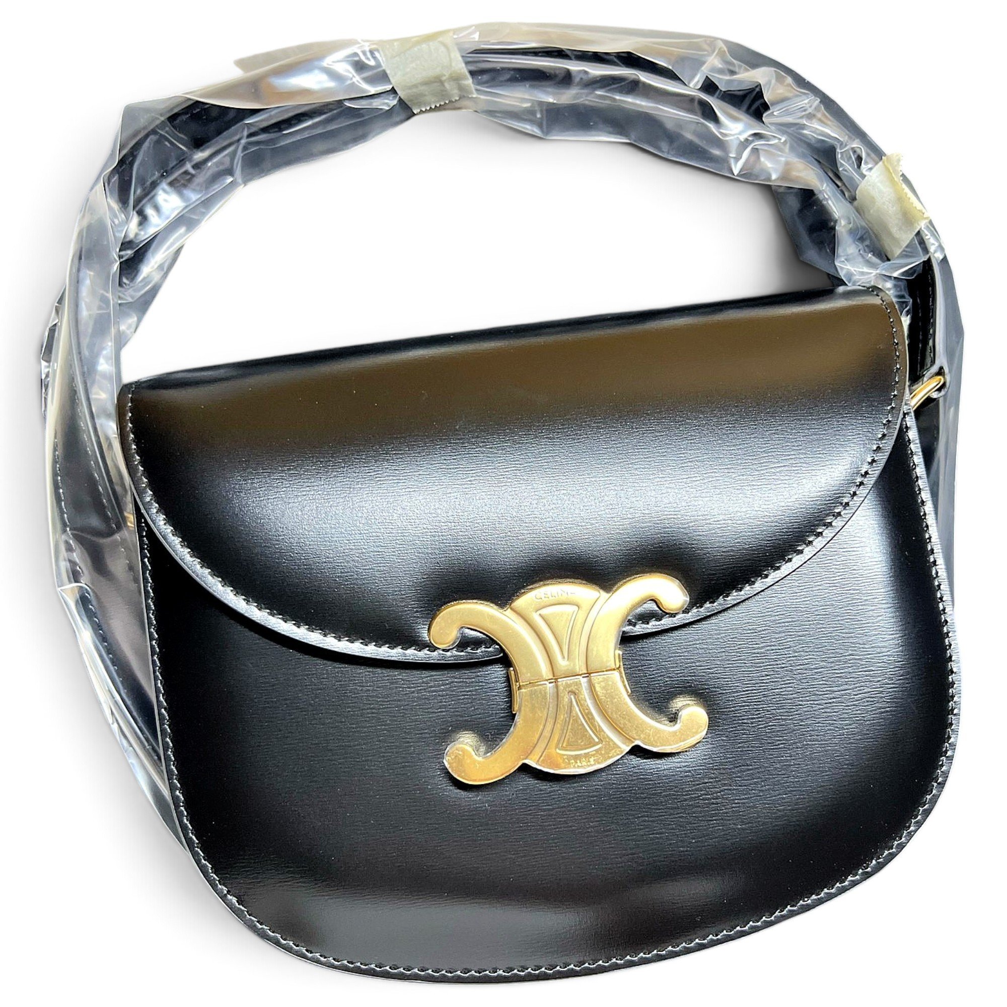 Clea leather handbag