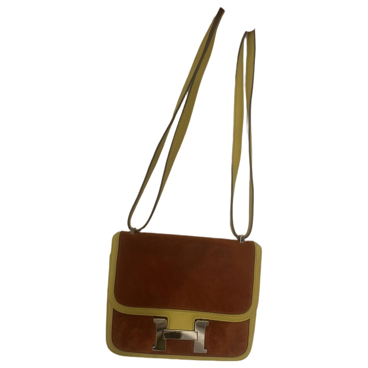 Hermes Constance 18 Handbag Soufre Swift Leather
