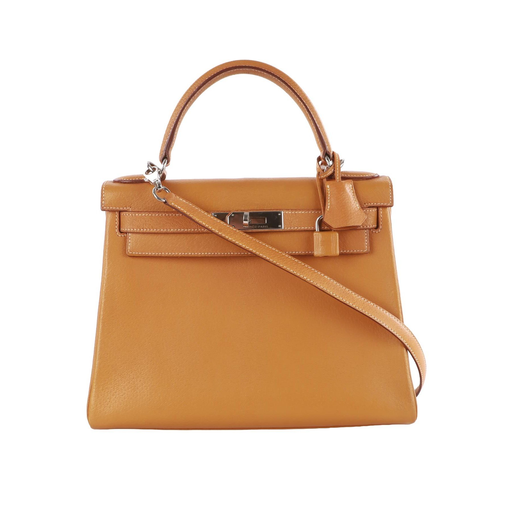 Hermes Kelly 28 Handbag Toffee 2000