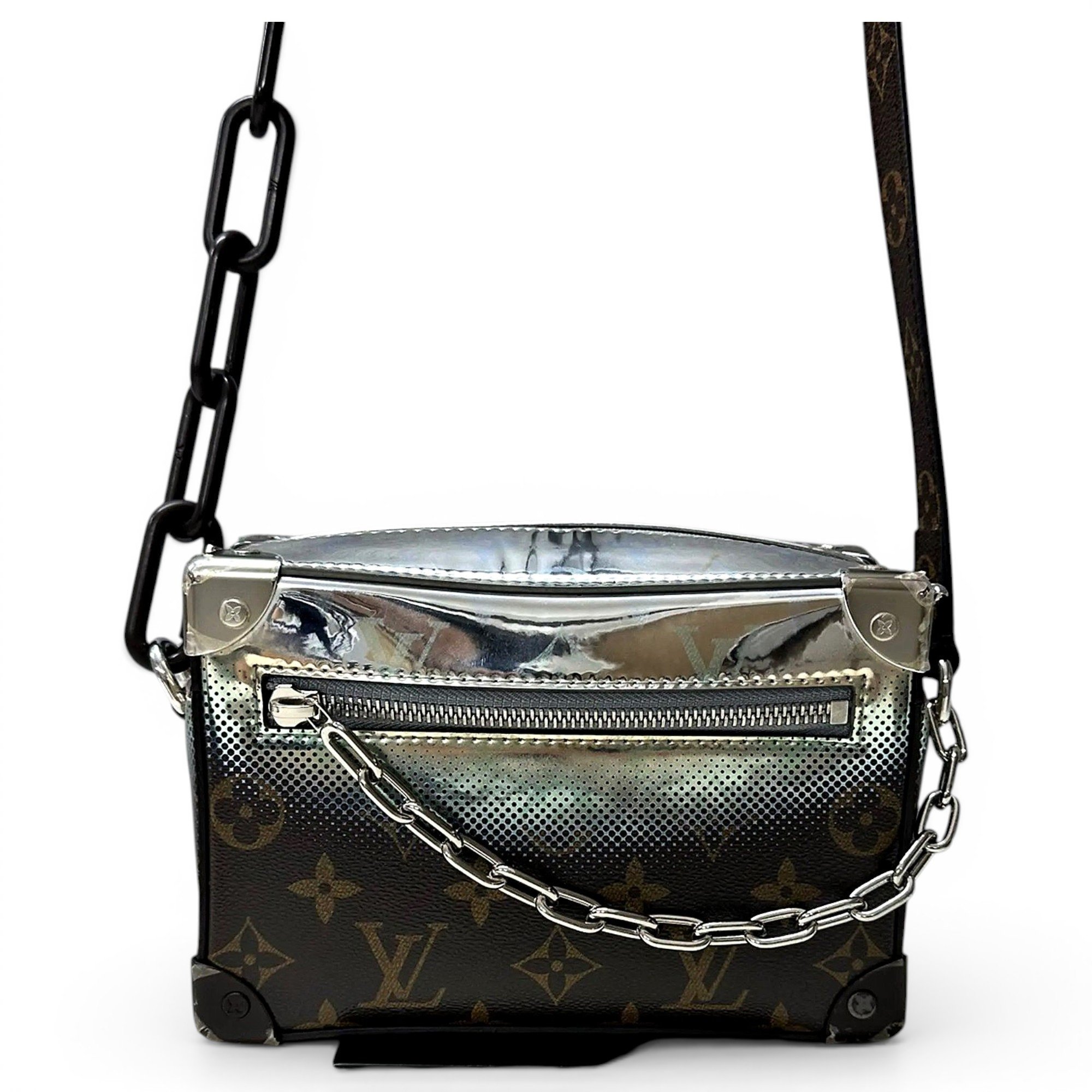 Vinyl handbag