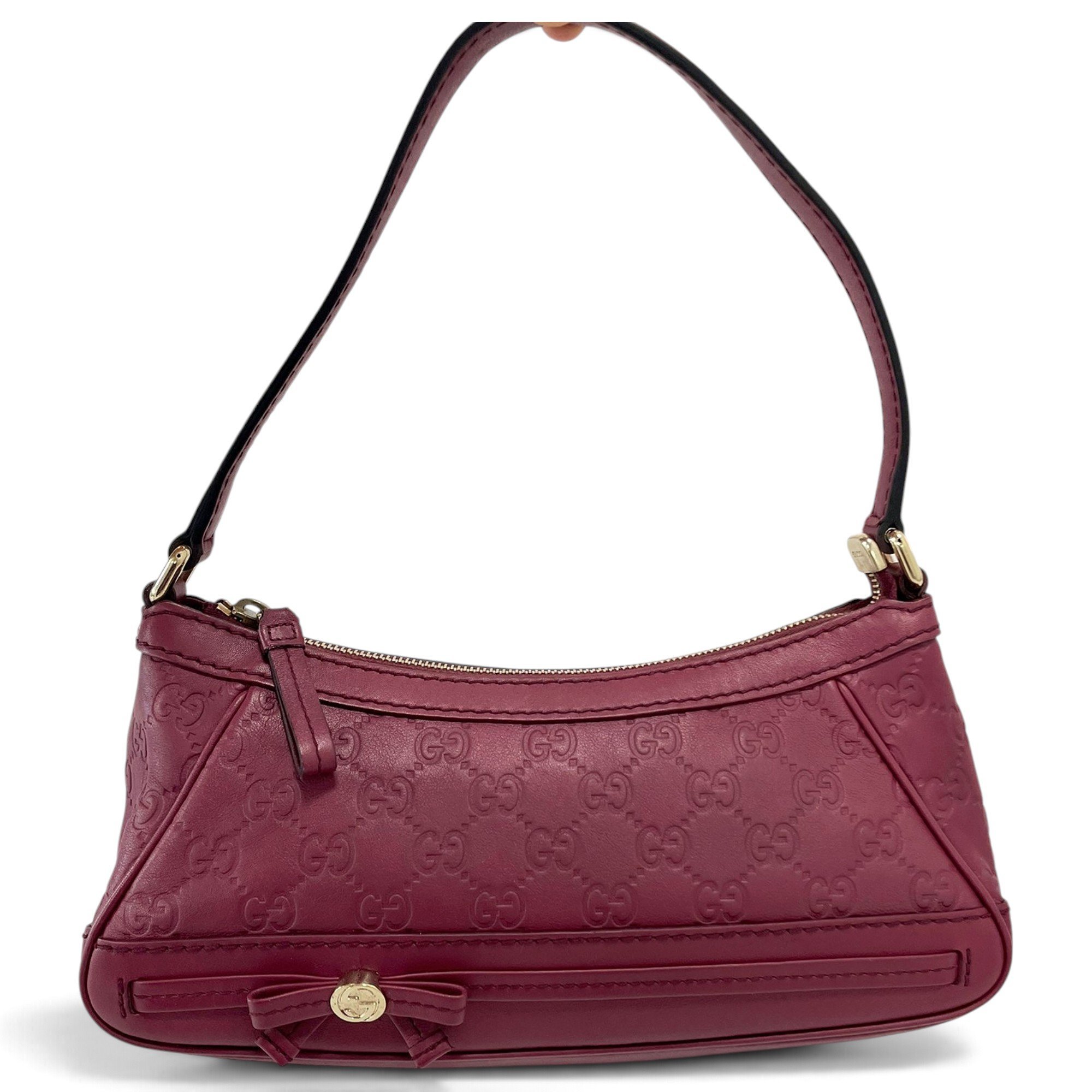 Leather handbag