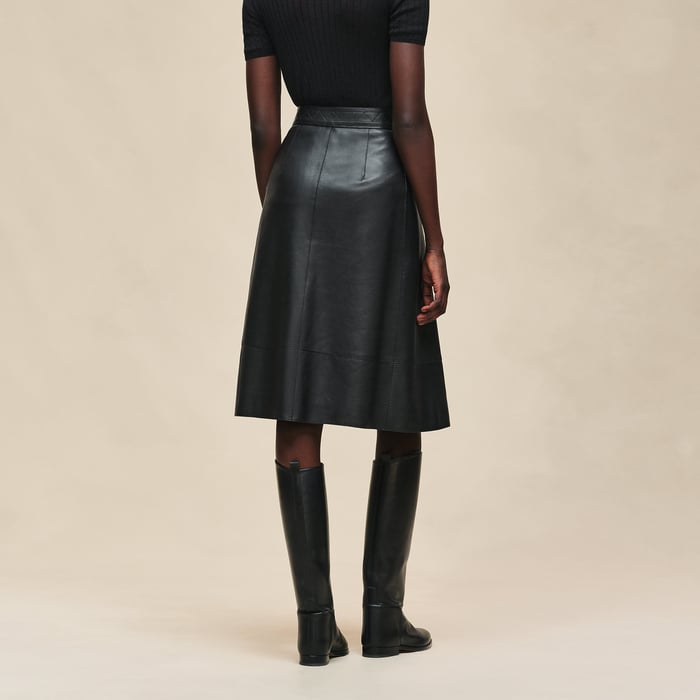 Noir Flared Skirt