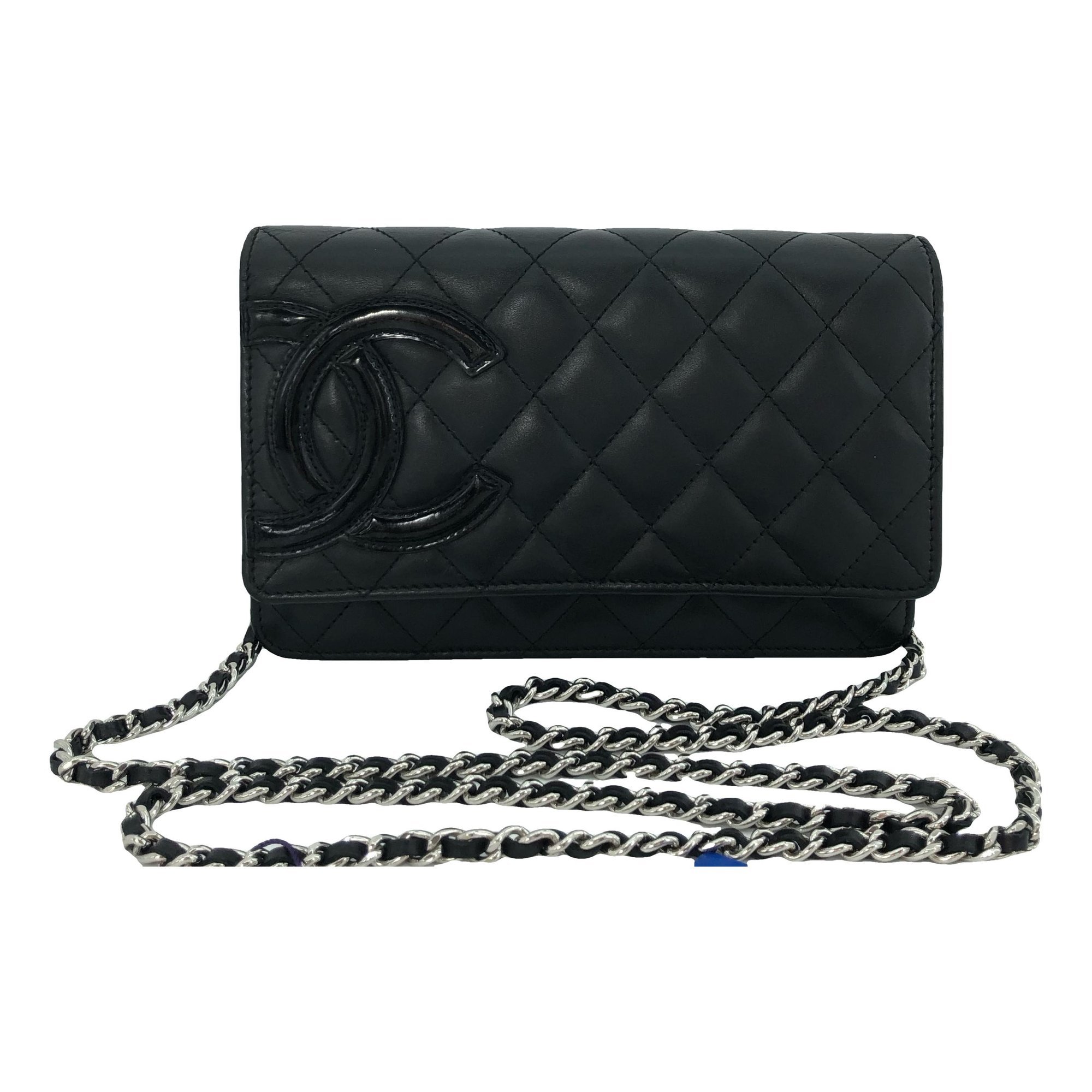 Wallet On Chain Cambon leather crossbody bag