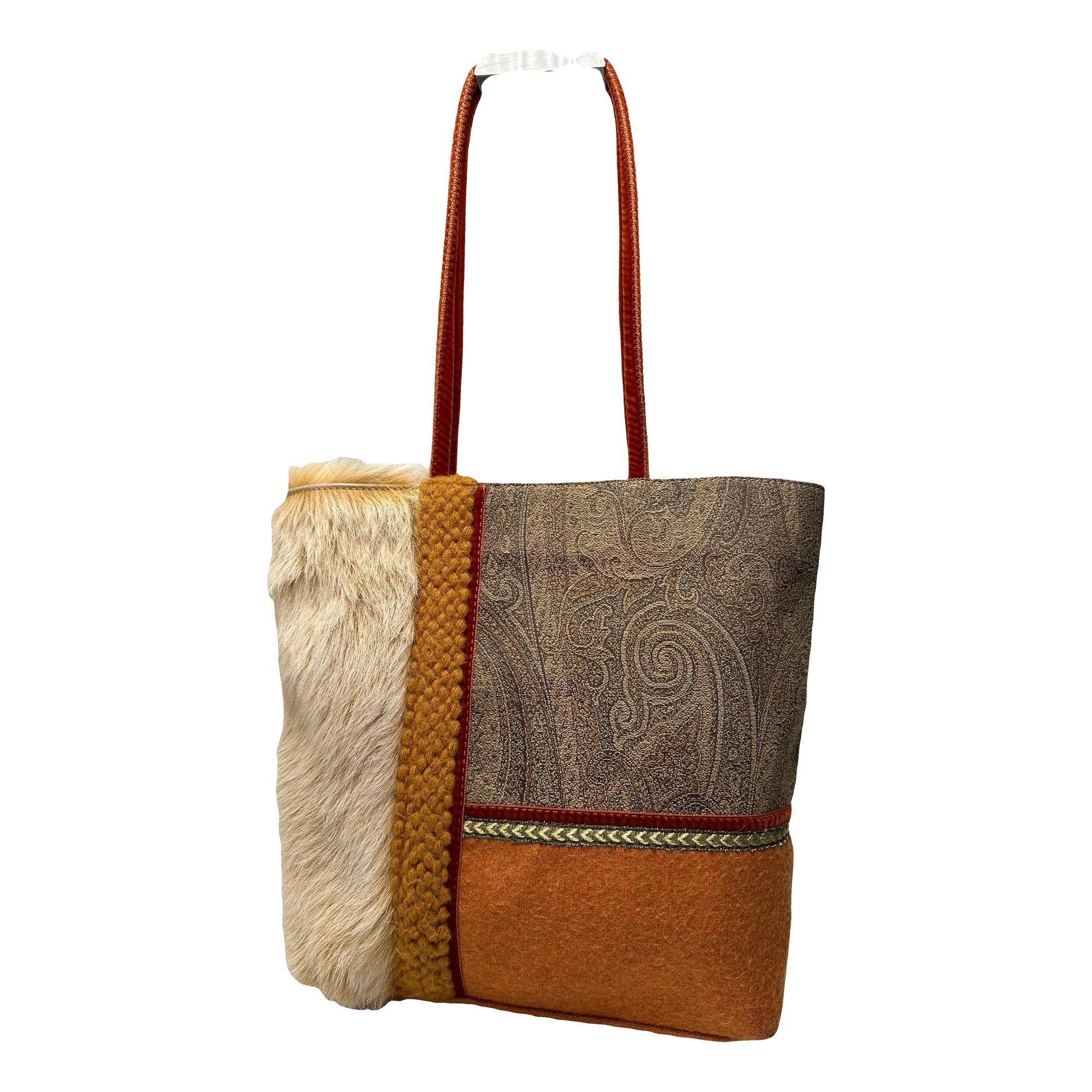 Wool handbag