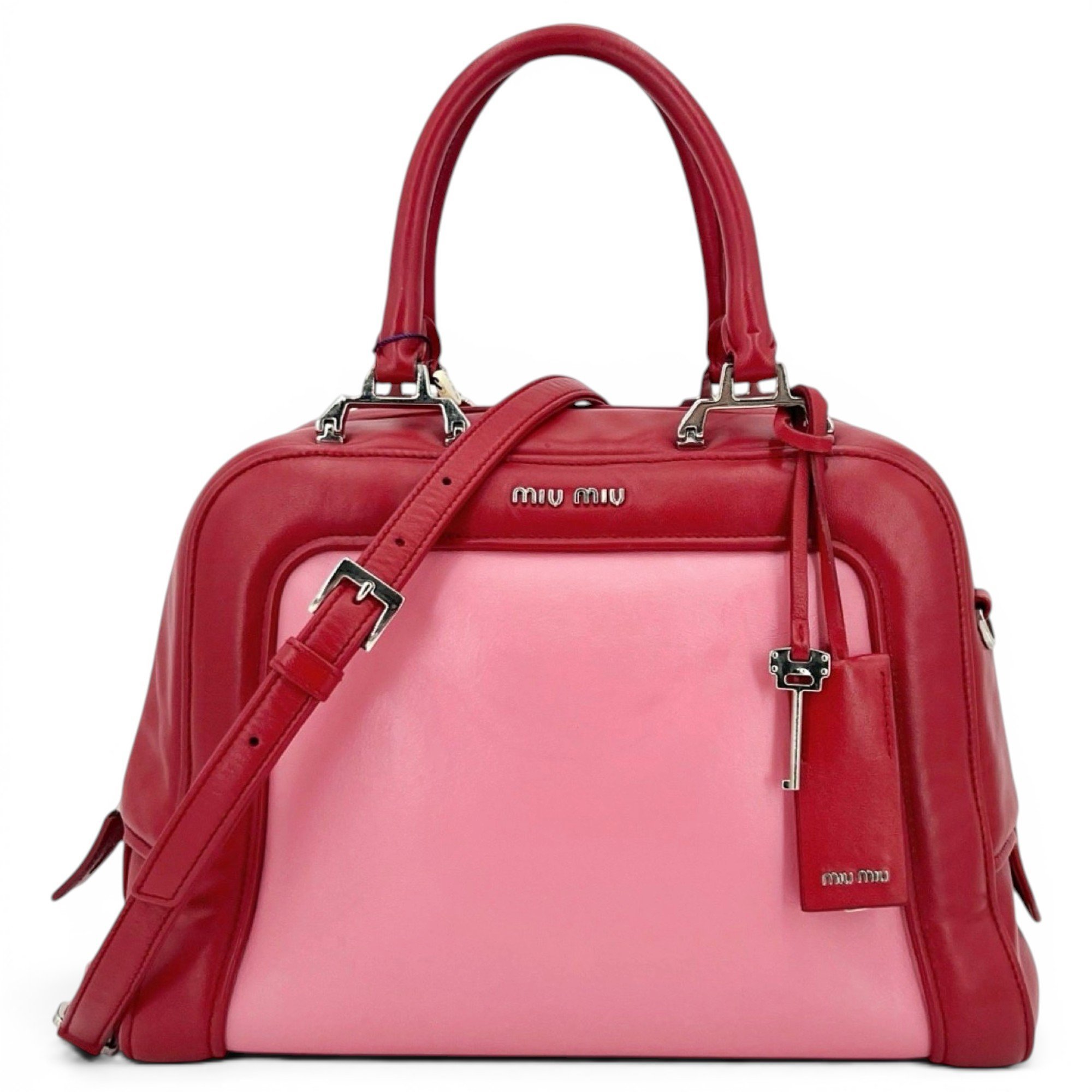 Leather handbag