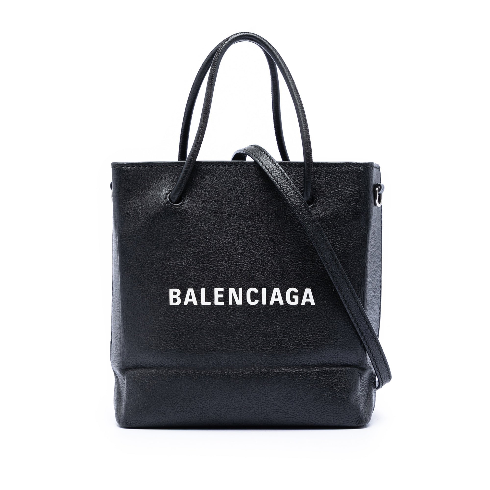Leather tote