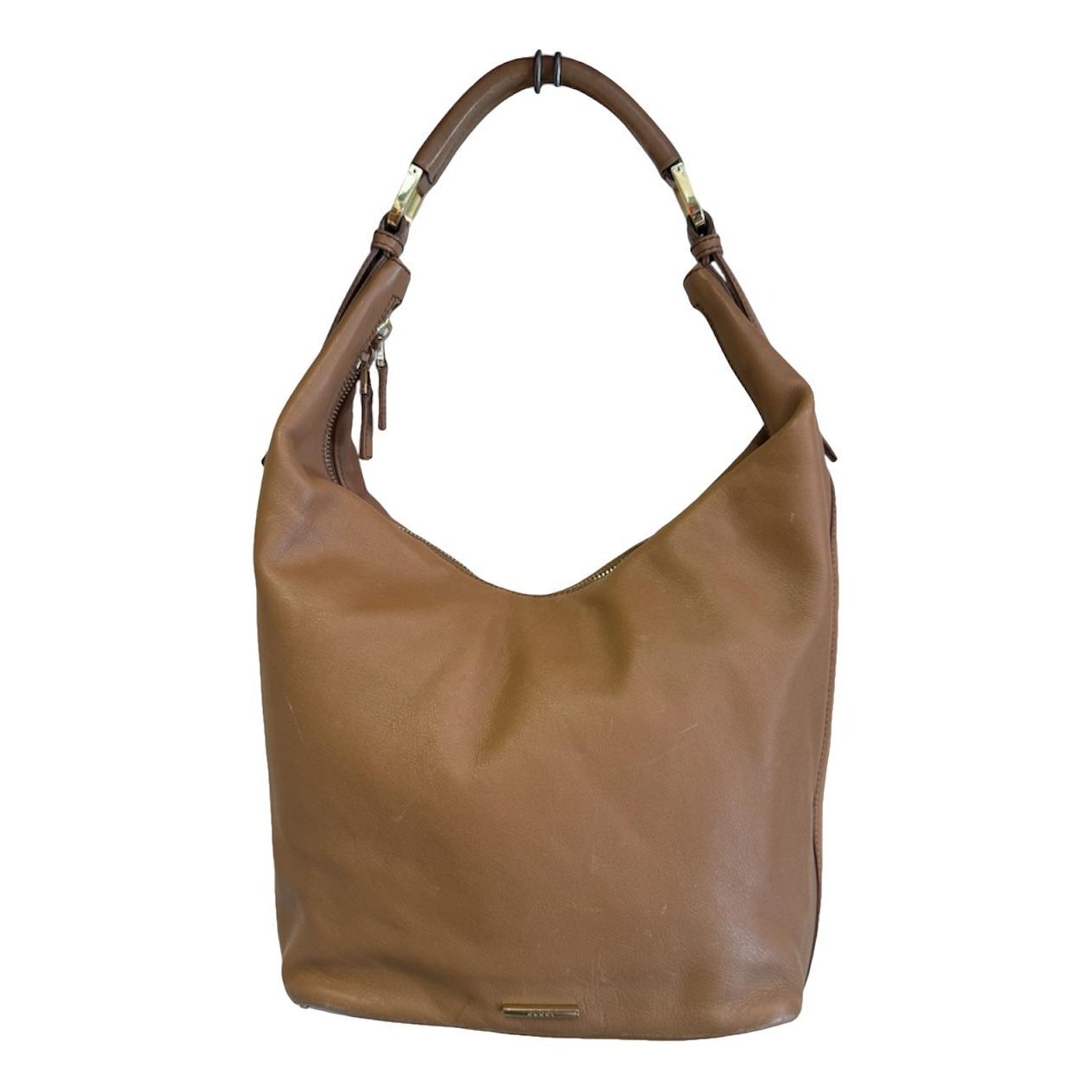 Hobo leather handbag