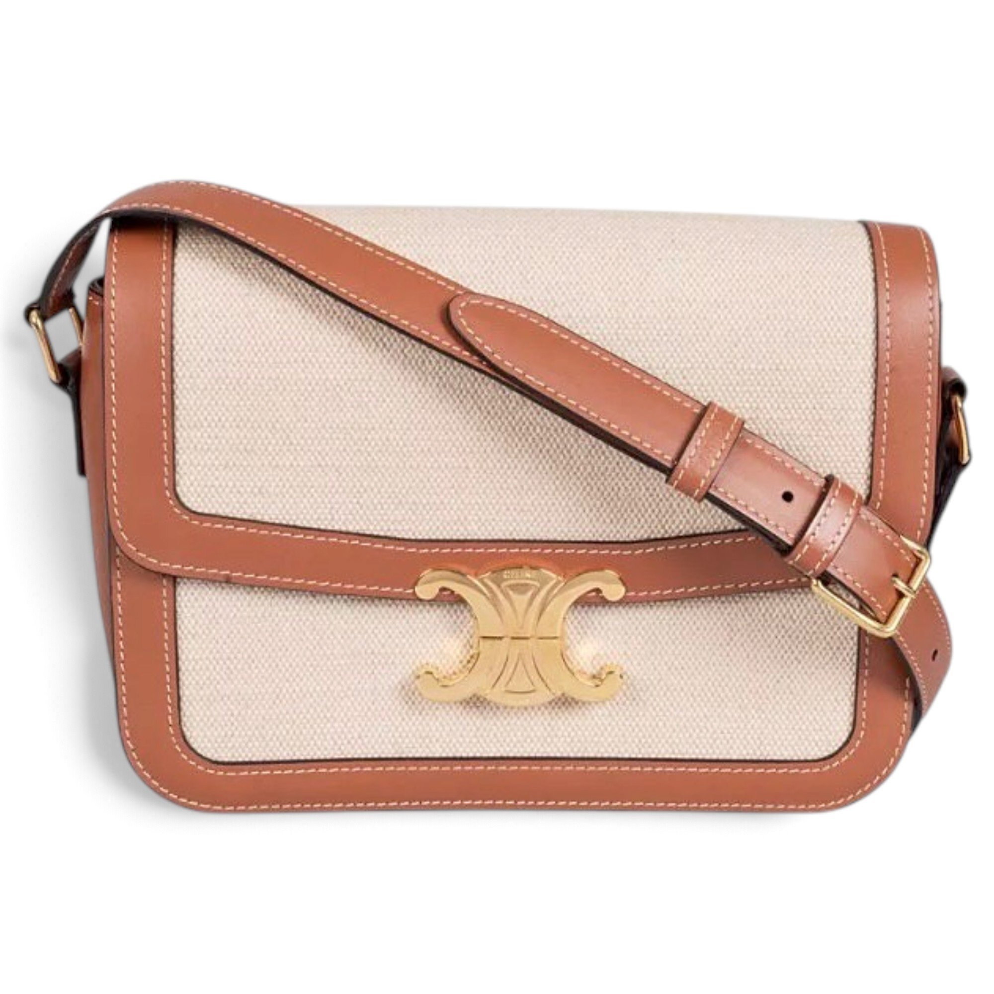 Triomphe cloth handbag